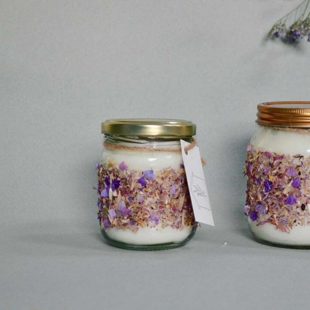 CALM CANDLE - Lavender, Ylang Ylang & Geranium