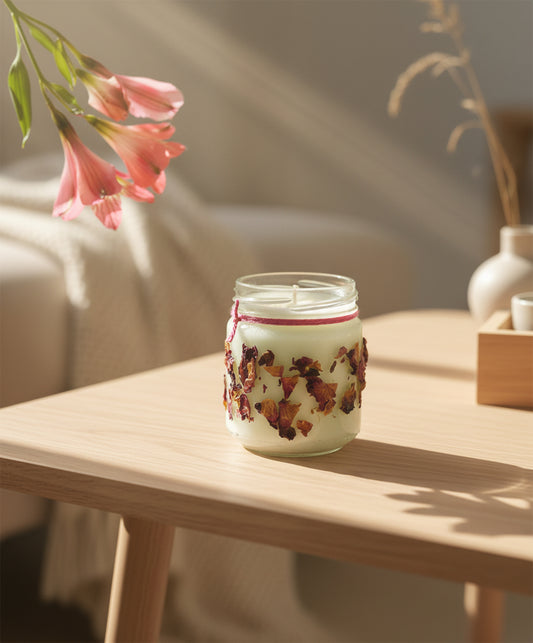 BLOSSOM CANDLE - Eastern Rose & Tangerine